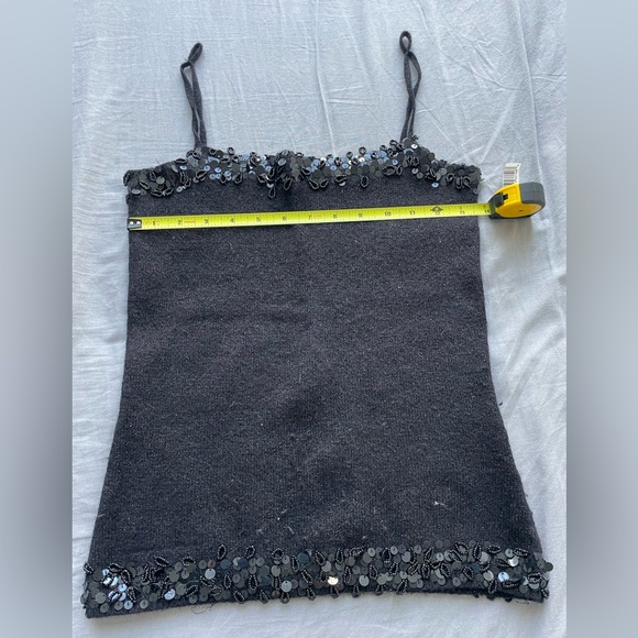 Black Sequins Top - Picture 4 of 7